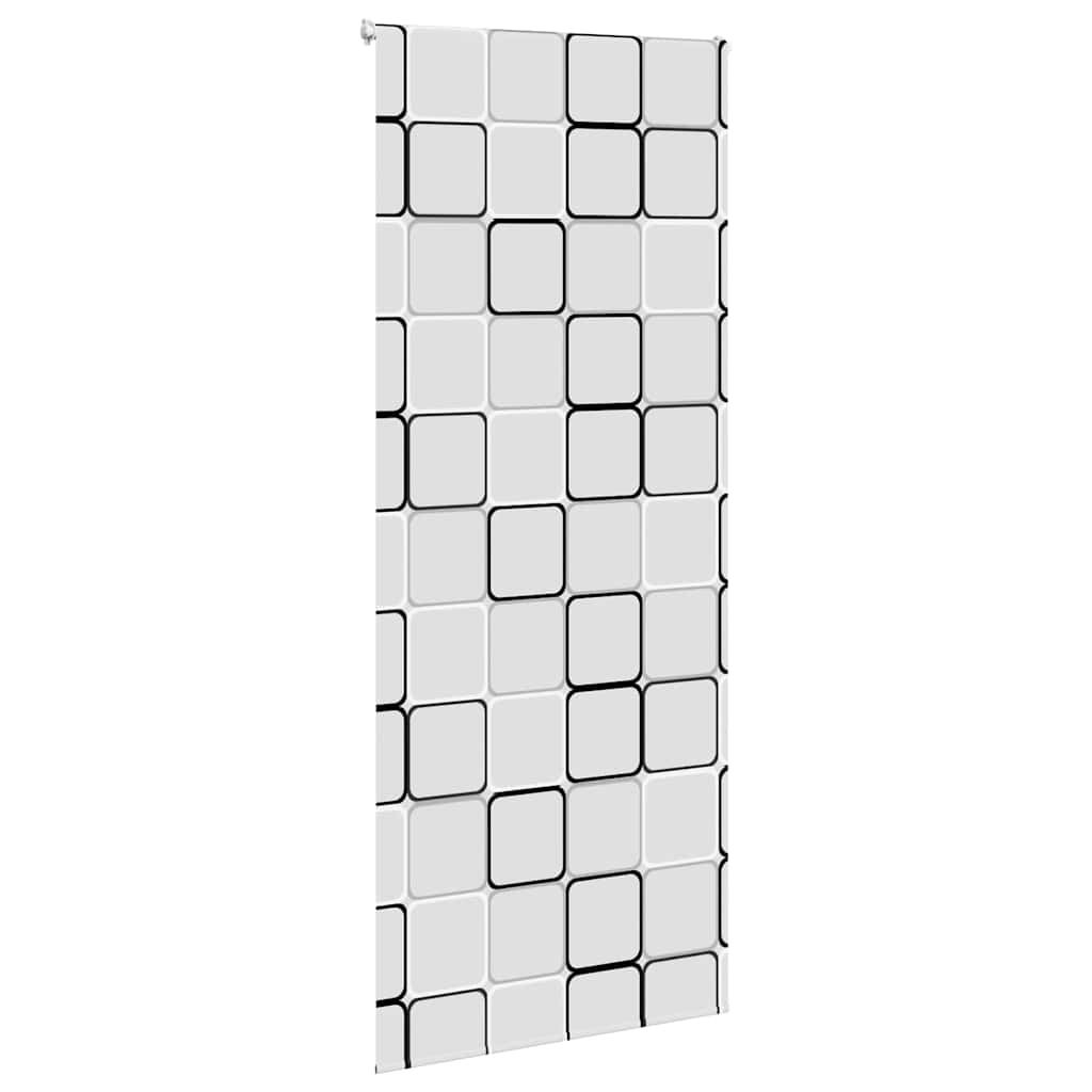 Bruserullegardin 100x240 cm Stofbredde 96 cm