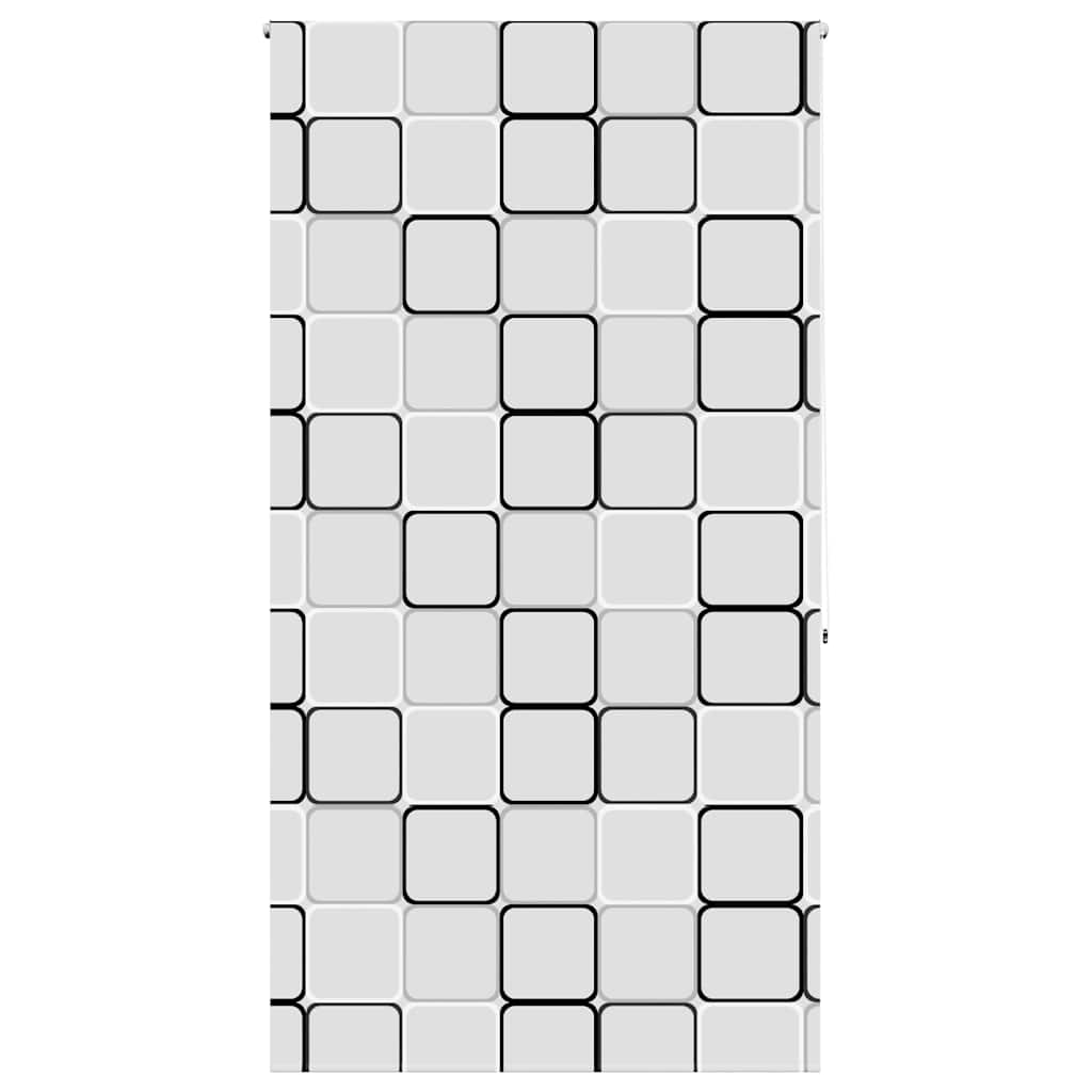 Bruserullegardin 120x240 cm Stofbredde 116 cm