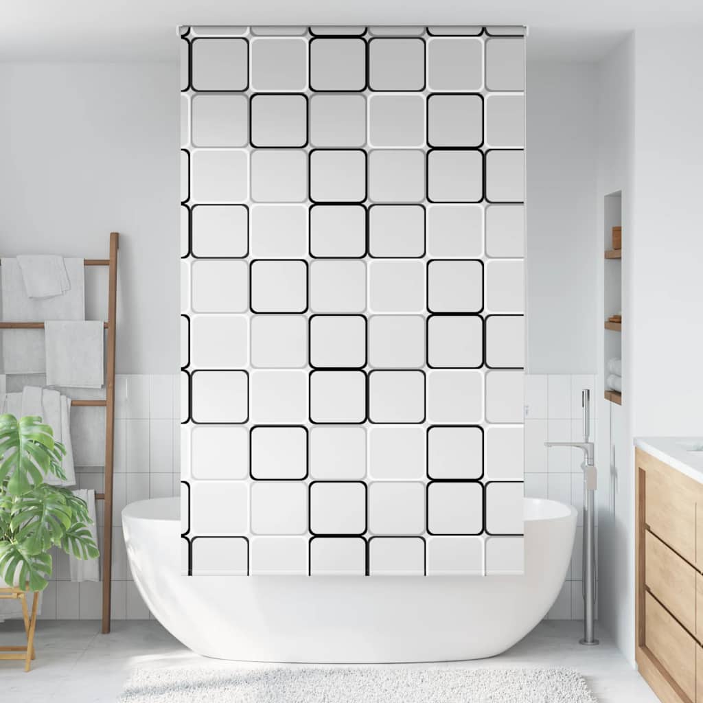 Bruserullegardin 140x240 cm Stofbredde 136 cm