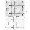 Bruserullegardin 160x240 cm Stofbredde 156 cm