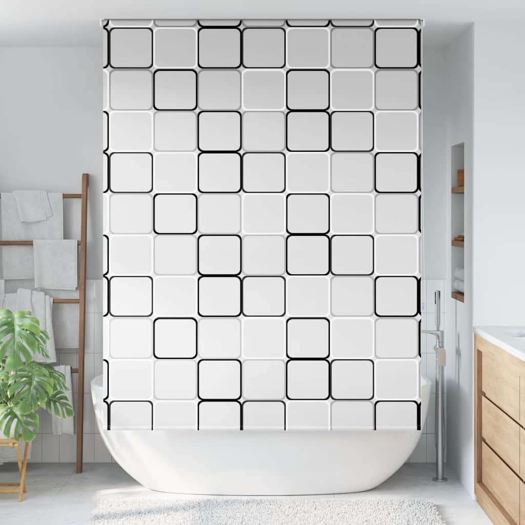 Bruserullegardin 160x240 cm Stofbredde 156 cm