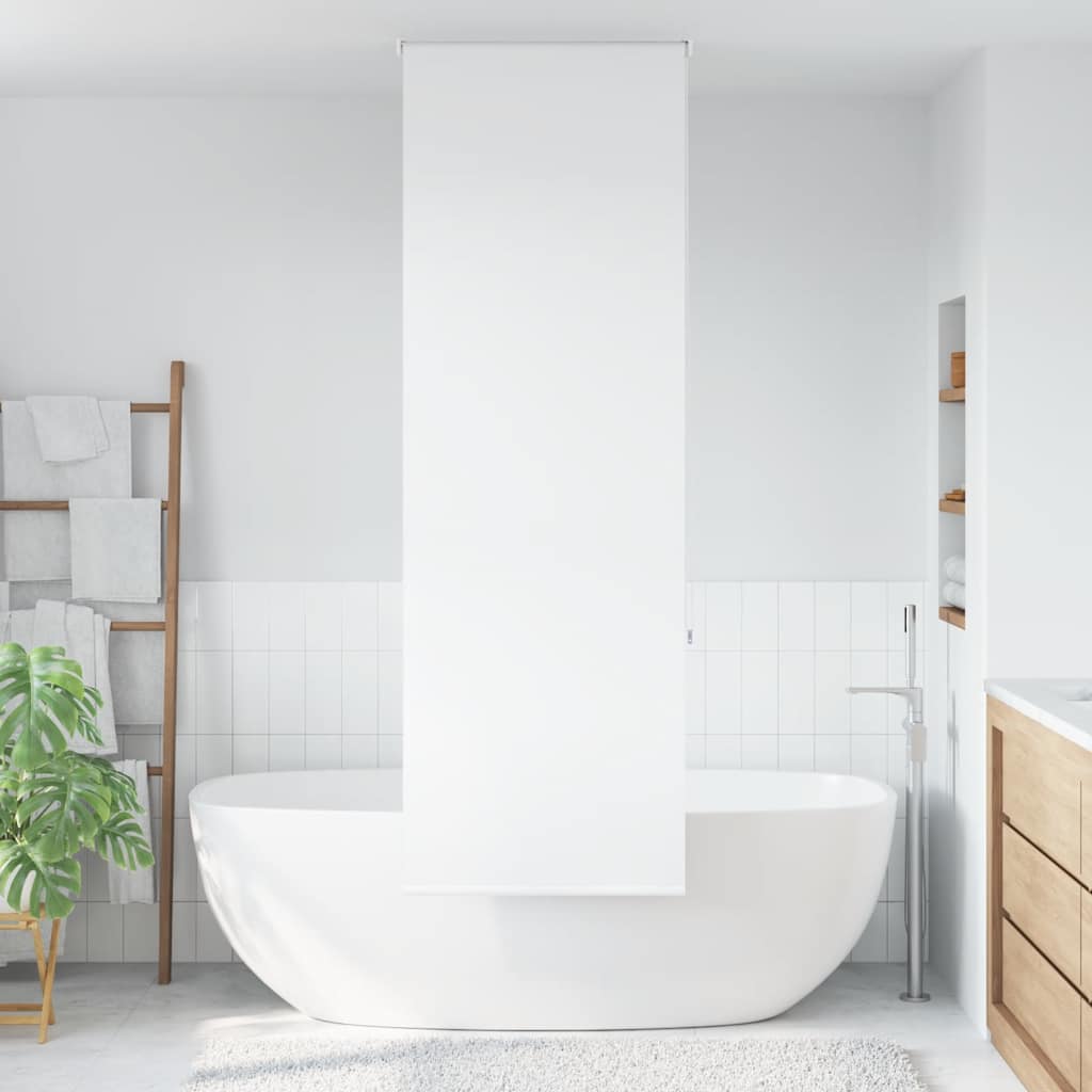 Bruserullegardin 80x240 cm Stofbredde 76 cm