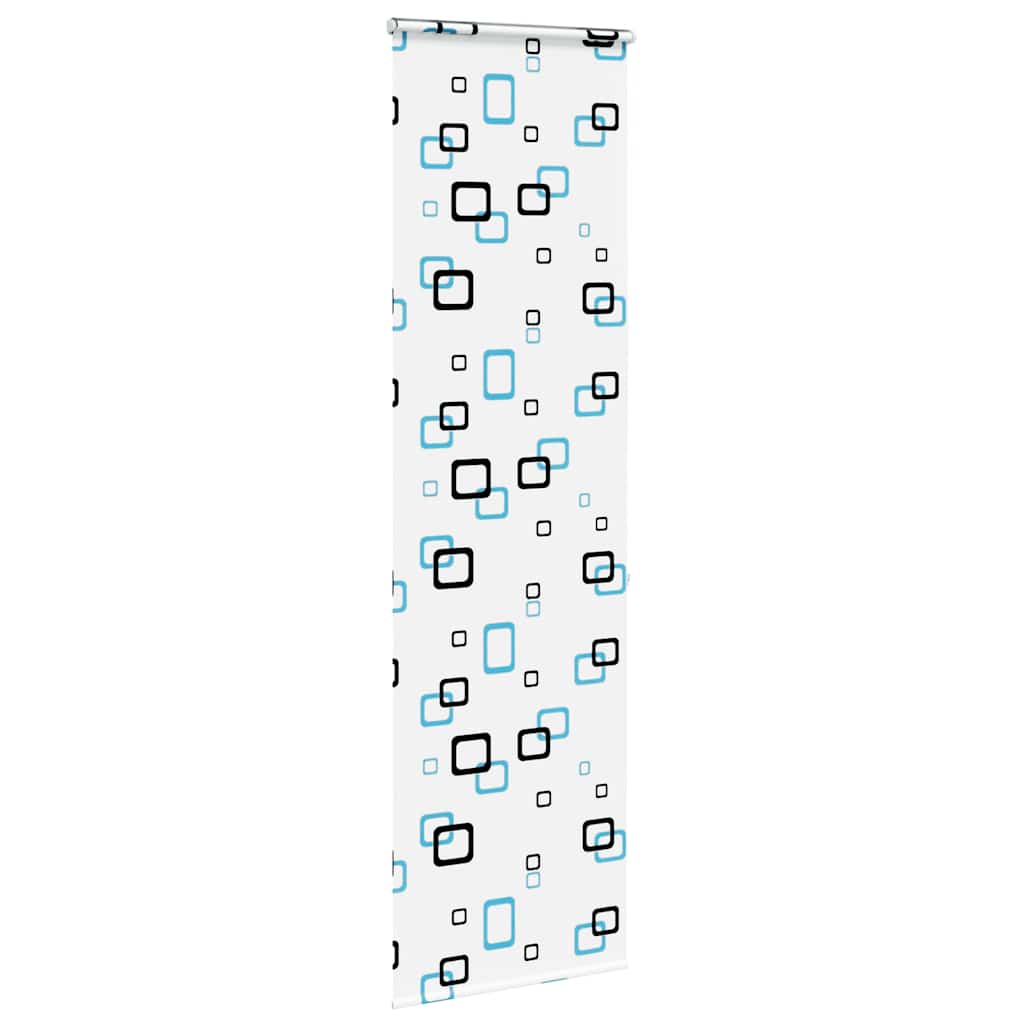 Bruserullegardin med kassette 60x240 cm Stofbredde 56 cm