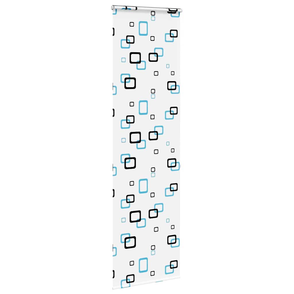Bruserullegardin med kassette 70x240 cm Stofbredde 66 cm