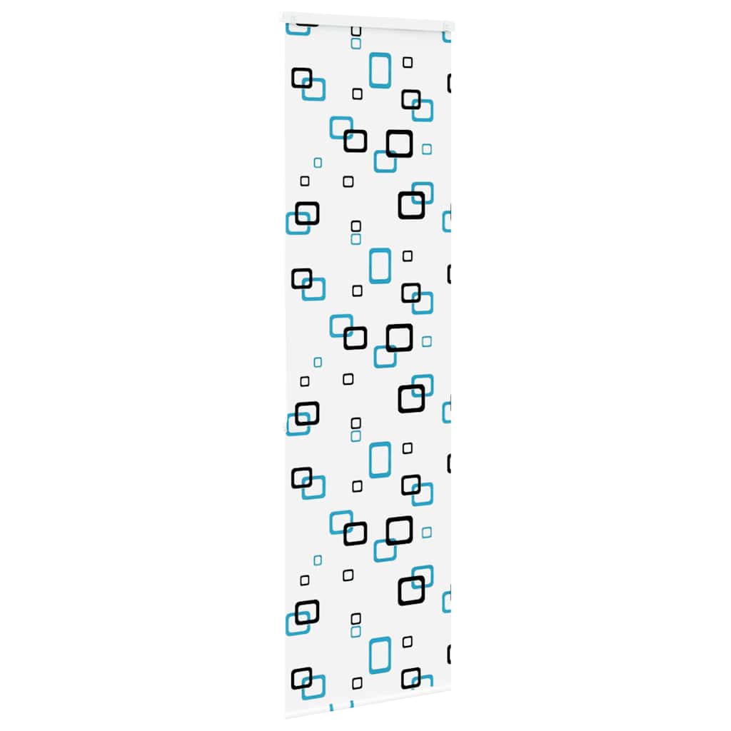 Bruserullegardin med kassette 80x240 cm Stofbredde 76 cm