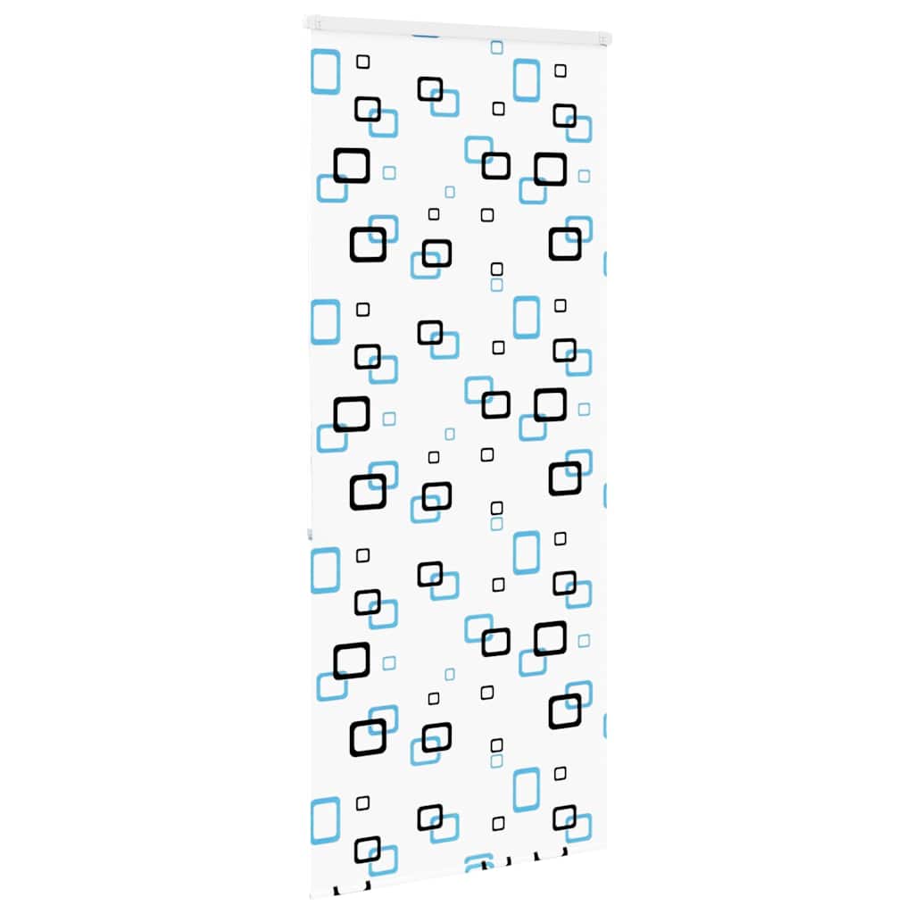 Bruserullegardin med kassette 90x240 cm Stofbredde 86 cm