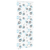 Bruserullegardin med kassette 110x240 cm Stofbredde 106 cm