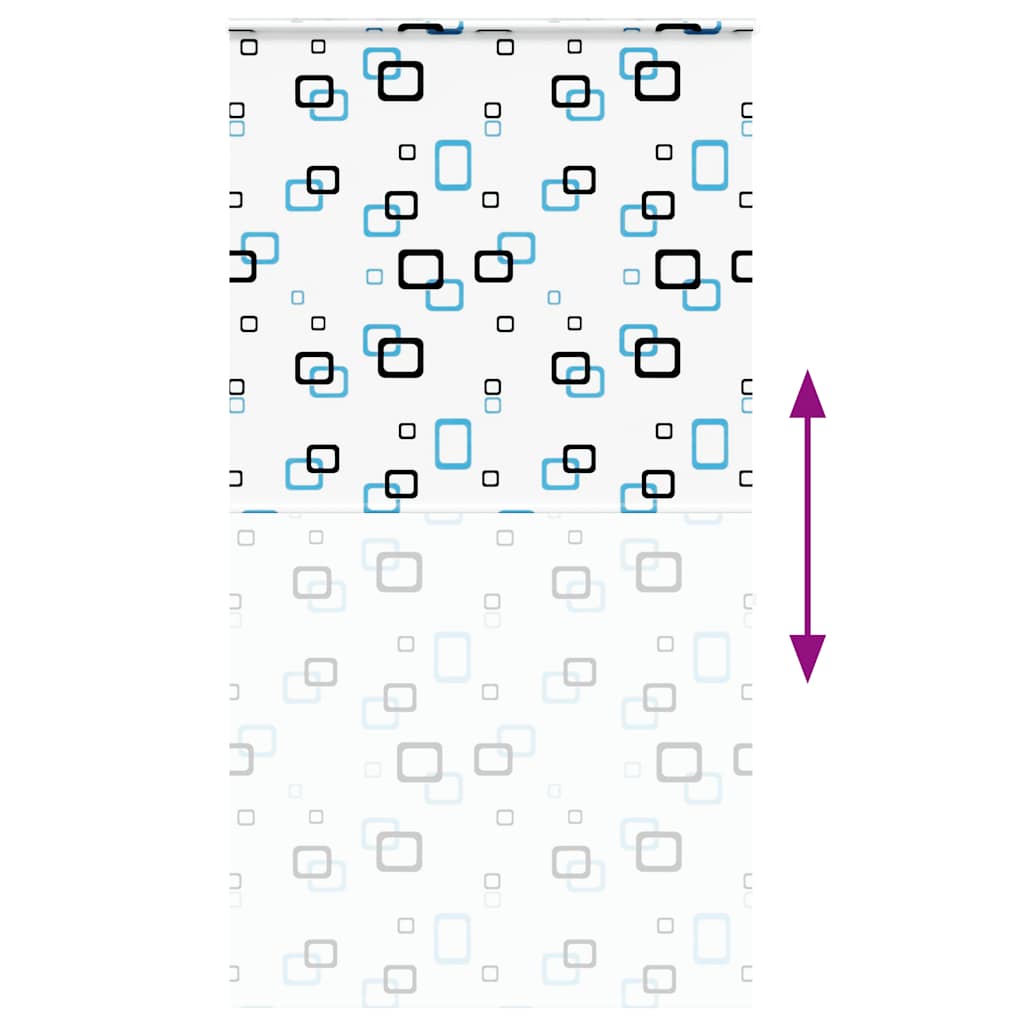 Bruserullegardin med kassette 140x240 cm Stofbredde 136 cm