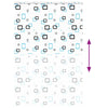 Bruserullegardin med kassette 150x240 cm Stofbredde 146 cm