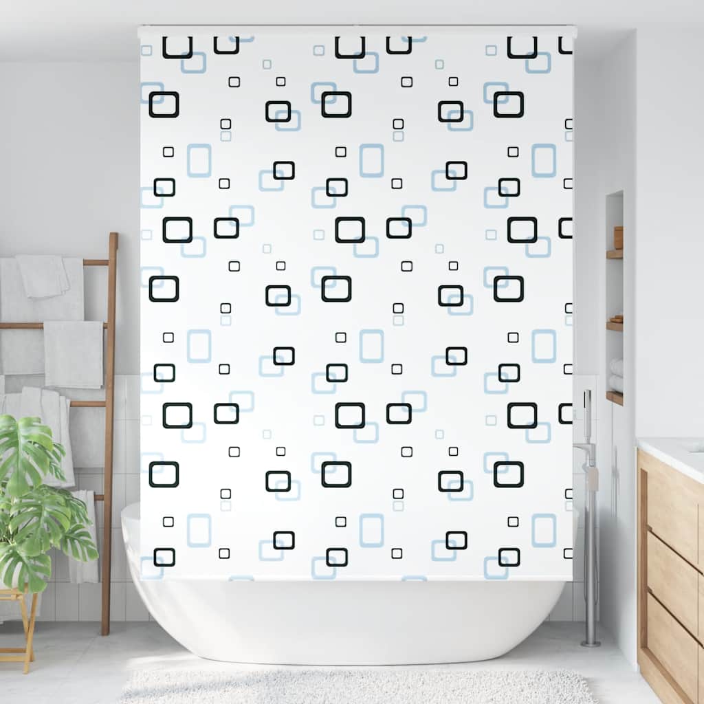 Bruserullegardin med kassette 160x240 cm Stofbredde 156 cm