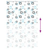 Bruserullegardin med kassette 160x240 cm Stofbredde 156 cm