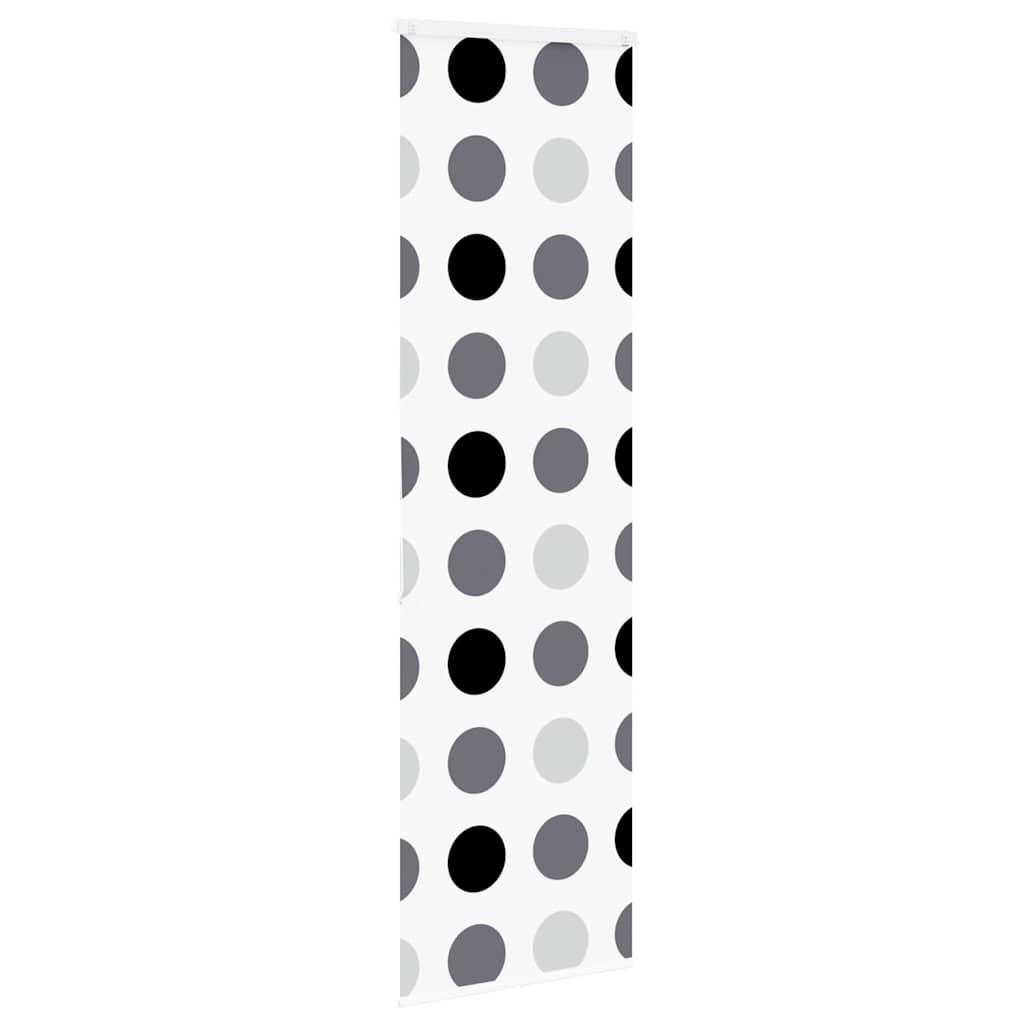 Bruserullegardin med kassette 60x240 cm Stofbredde 56 cm