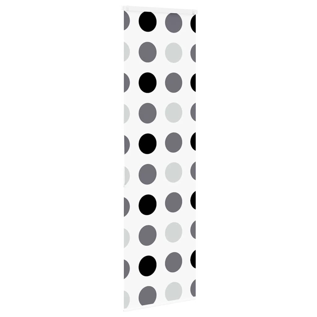 Bruserullegardin med kassette 70x240 cm Stofbredde 66 cm
