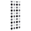 Bruserullegardin med kassette 90x240 cm Stofbredde 86 cm