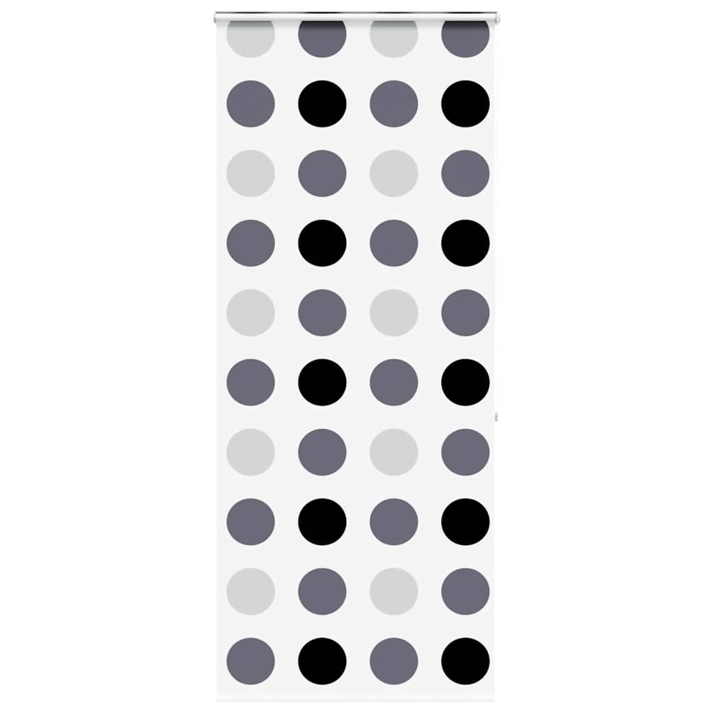Bruserullegardin med kassette 100x240 cm Stofbredde 96 cm
