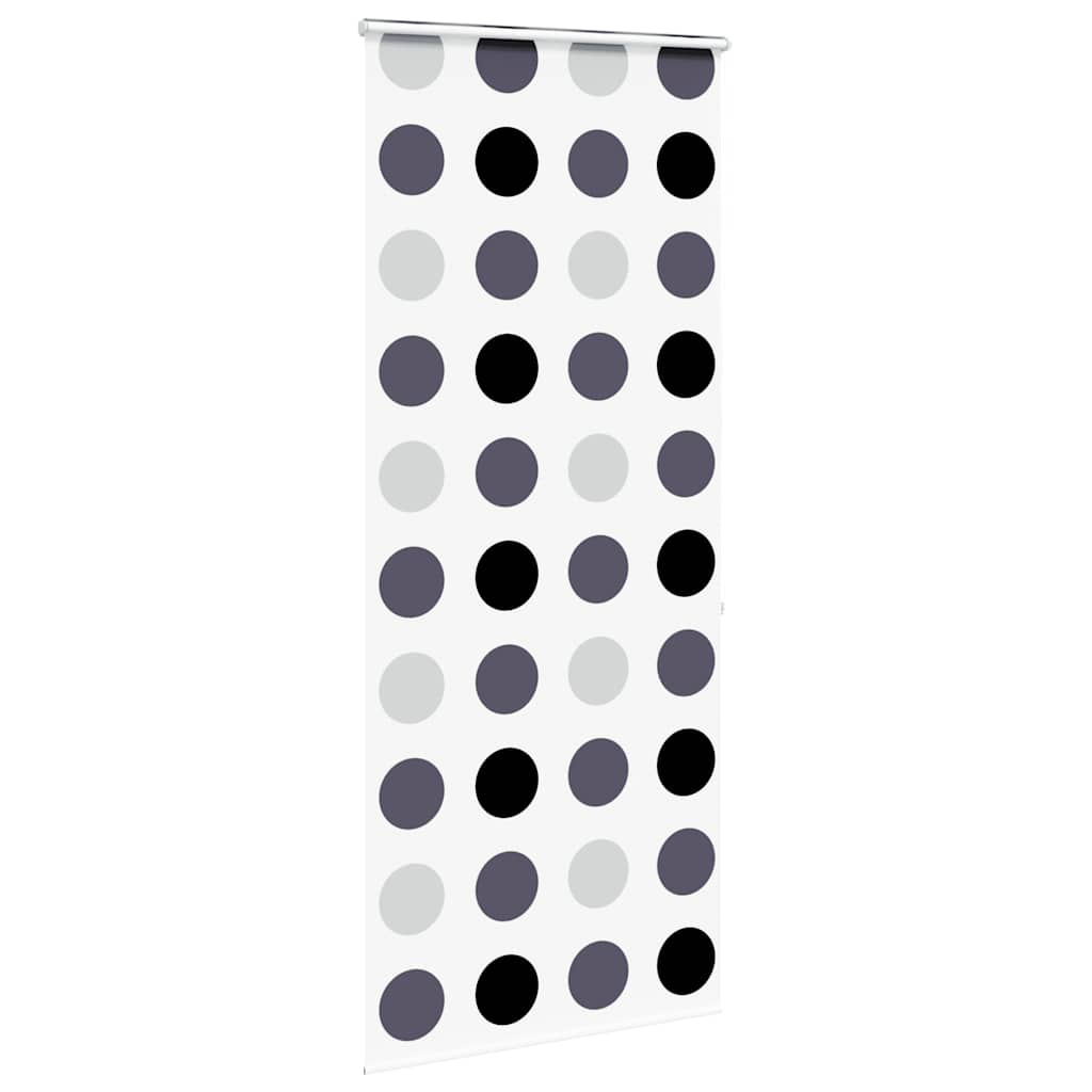 Bruserullegardin med kassette 100x240 cm Stofbredde 96 cm