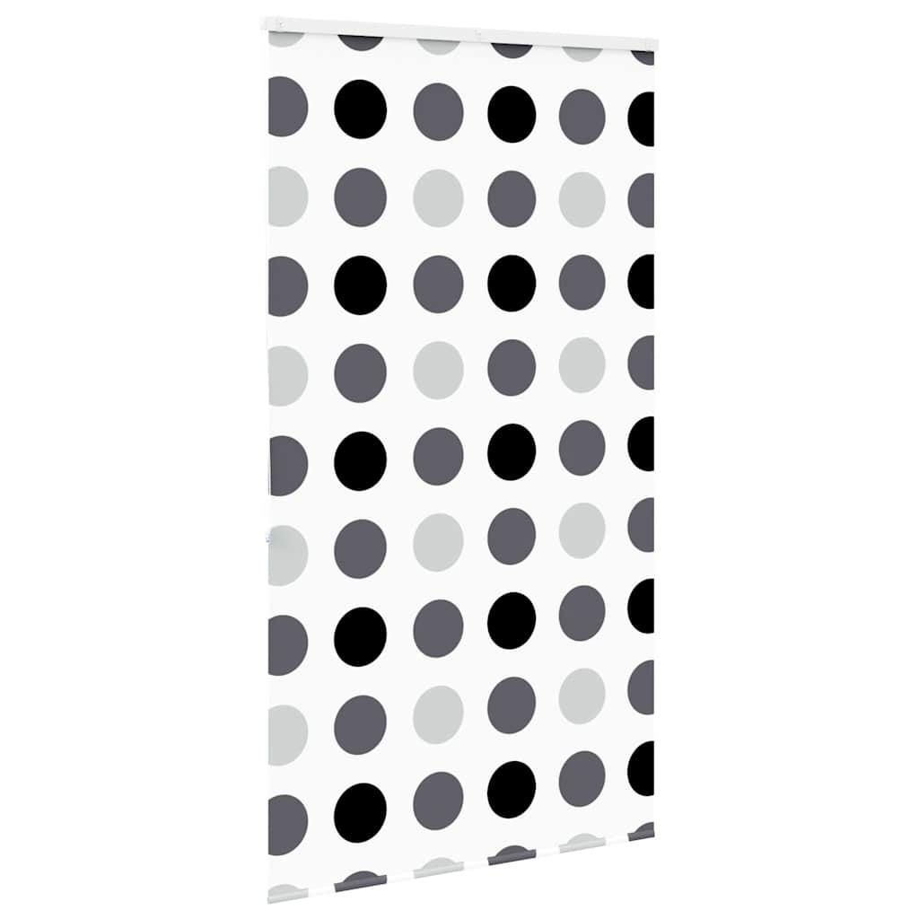 Bruserullegardin med kassette 140x240 cm Stofbredde 136 cm