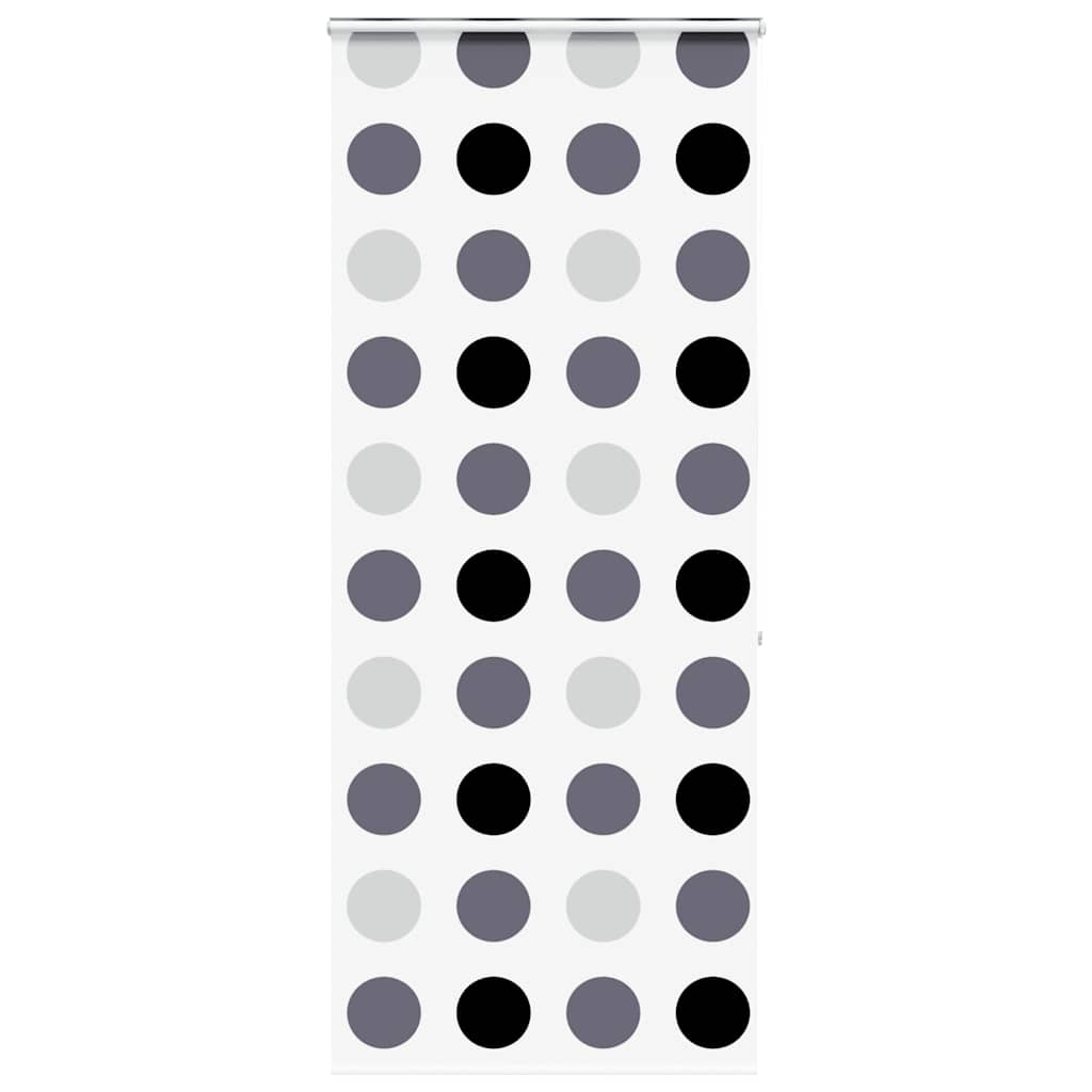 Bruserullegardin med kassette 150x240 cm Stofbredde 146 cm