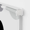 Bruserullegardin med kassette 150x240 cm Stofbredde 146 cm