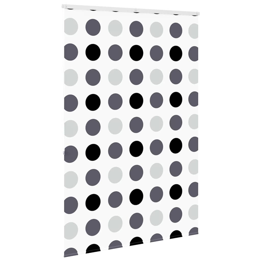 Bruserullegardin med kassette 160x240 cm Stofbredde 156 cm