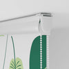 Bruserullegardin med kassette 70x240 cm Stofbredde 66 cm