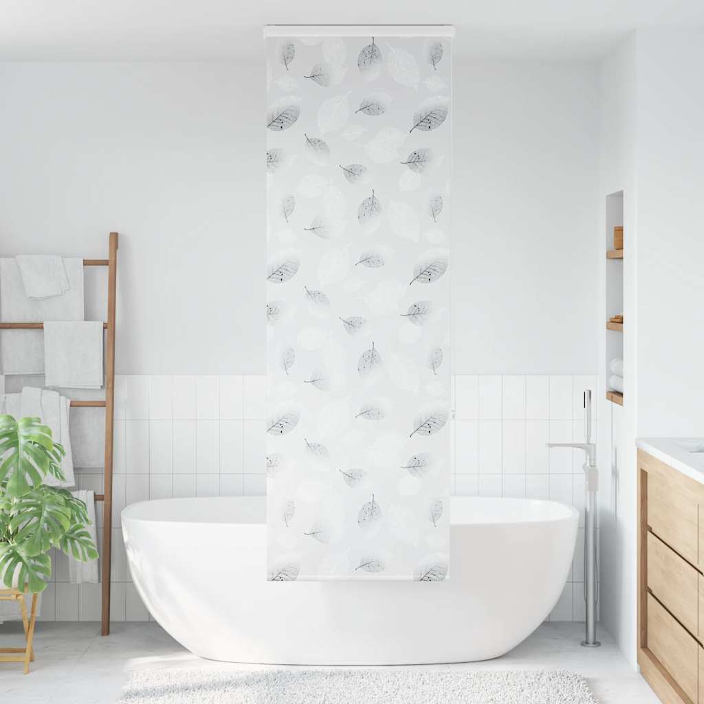 Bruserullegardin med kassette 60x240 cm Stofbredde 56 cm