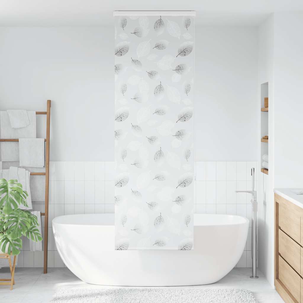 Bruserullegardin med kassette 70x240 cm Stofbredde 66 cm