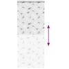 Bruserullegardin med kassette 110x240 cm Stofbredde 106 cm