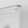 Bruserullegardin med kassette 110x240 cm Stofbredde 106 cm
