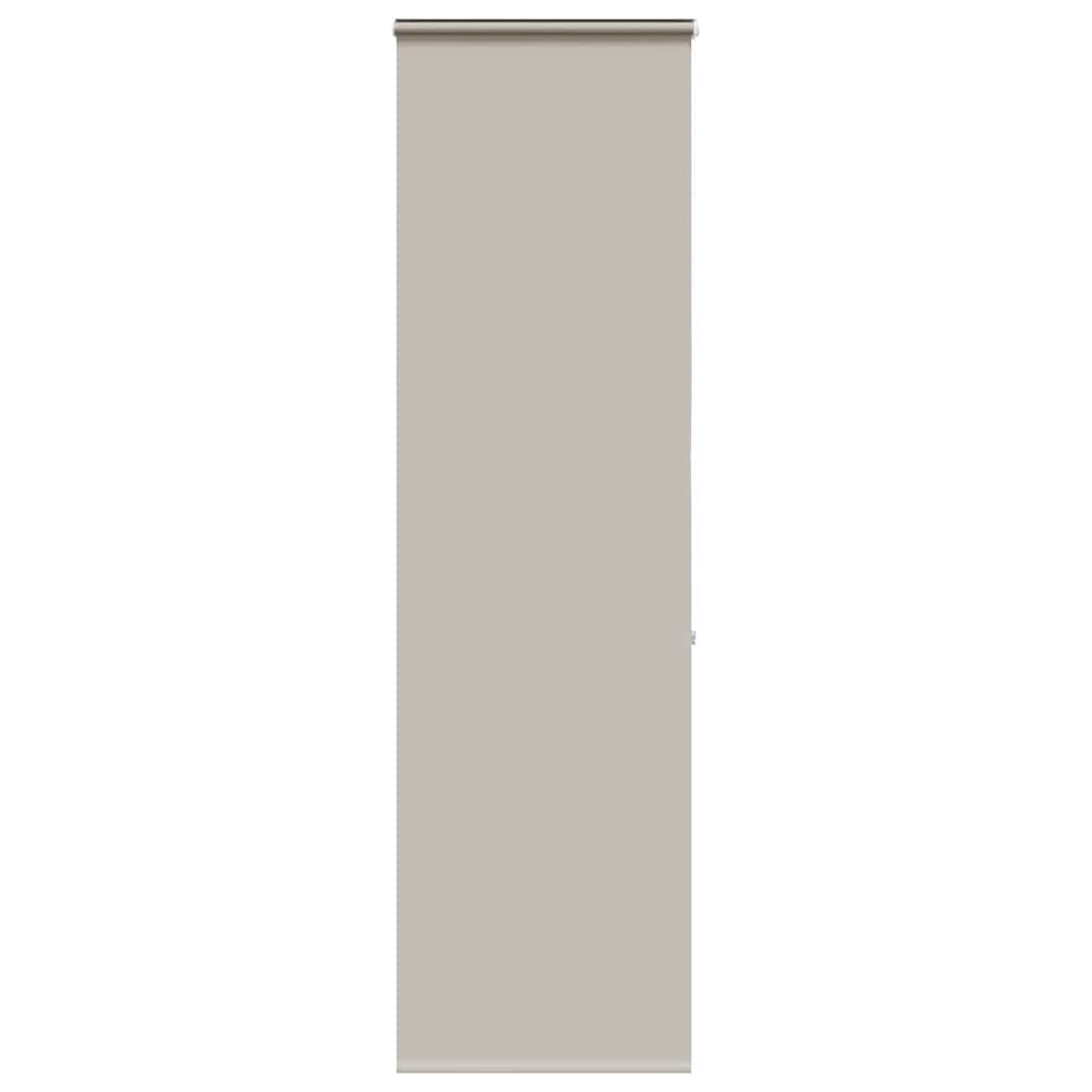 Bruserullegardin med kassette 60x240 cm Stofbredde 56 cm