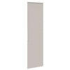Bruserullegardin med kassette 70x240 cm Stofbredde 66 cm
