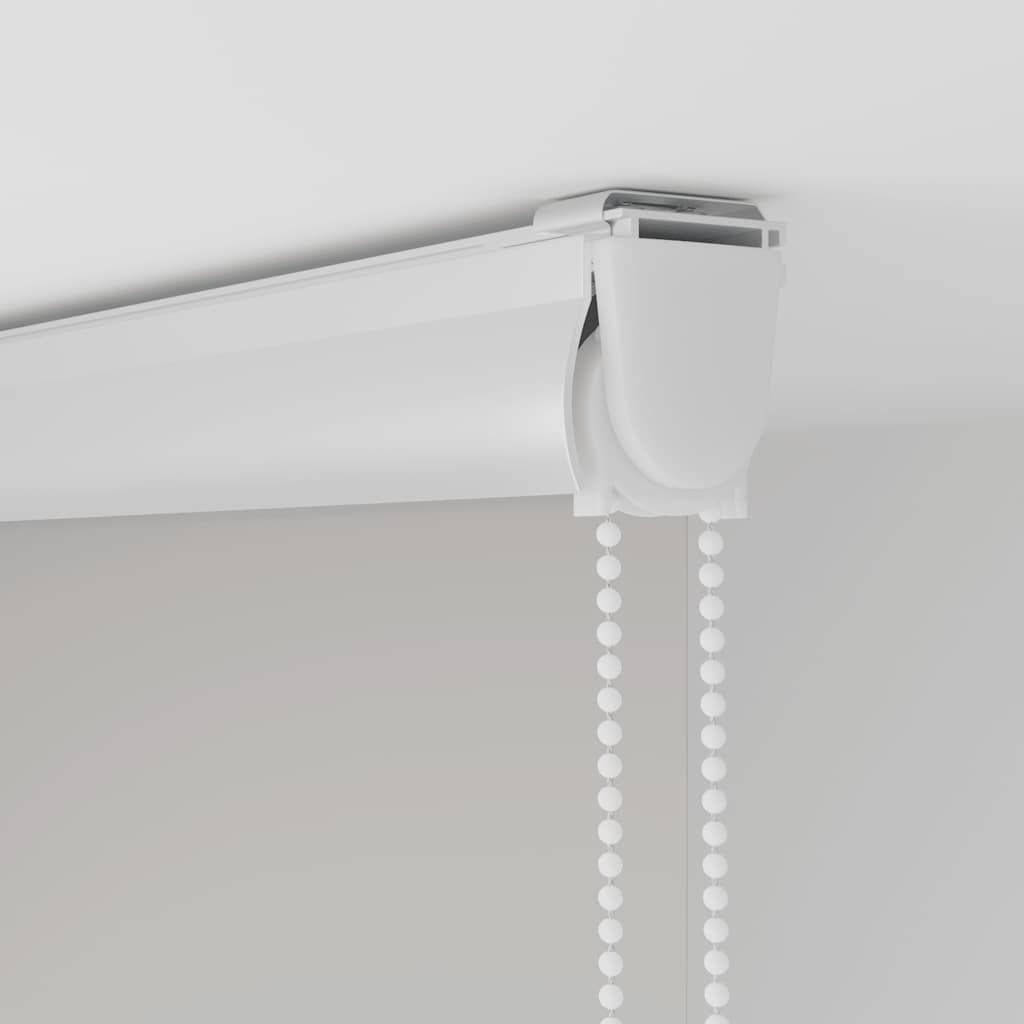 Bruserullegardin med kassette 70x240 cm Stofbredde 66 cm