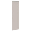 Bruserullegardin med kassette 80x240 cm Stofbredde 76 cm
