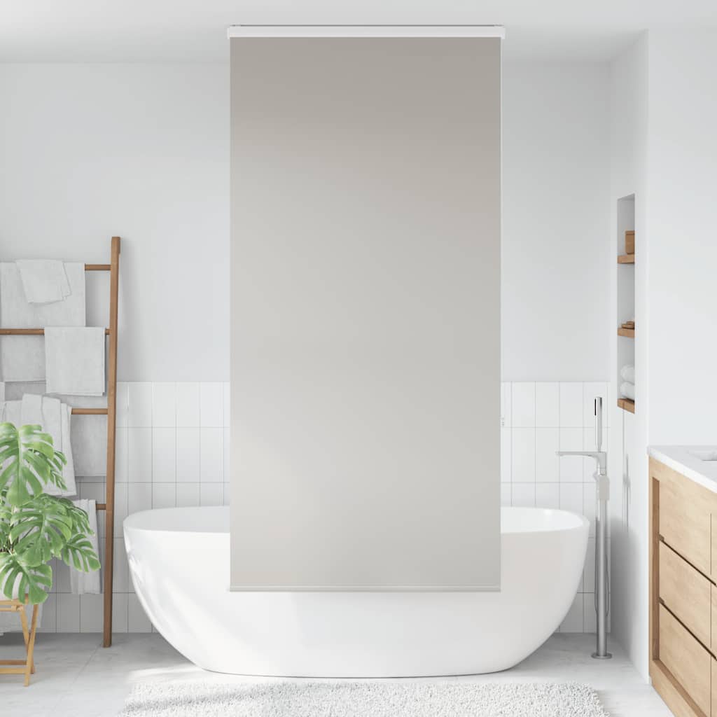 Bruserullegardin med kassette 100x240 cm Stofbredde 96 cm
