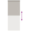 Bruserullegardin med kassette 100x240 cm Stofbredde 96 cm