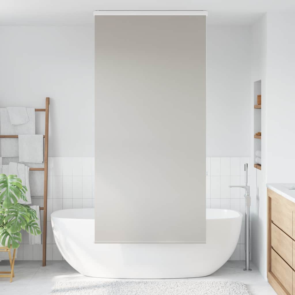 Bruserullegardin med kassette 110x240 cm Stofbredde 106 cm