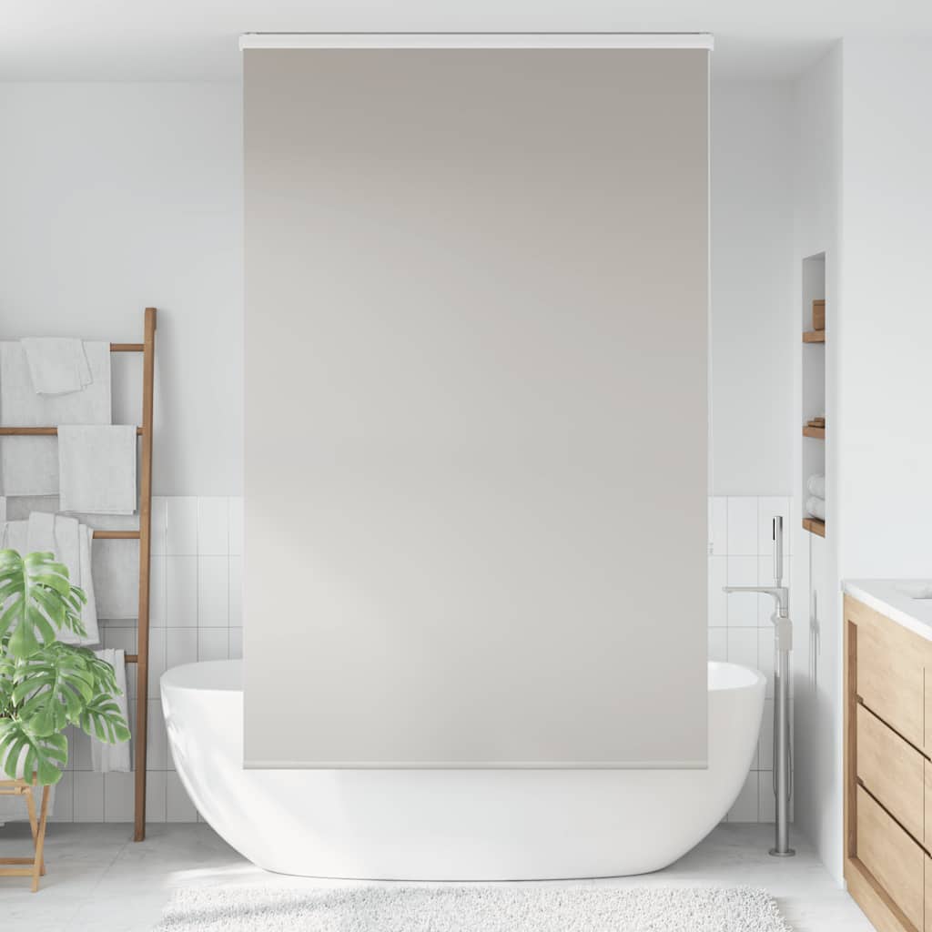 Bruserullegardin med kassette 140x240 cm Stofbredde 136 cm