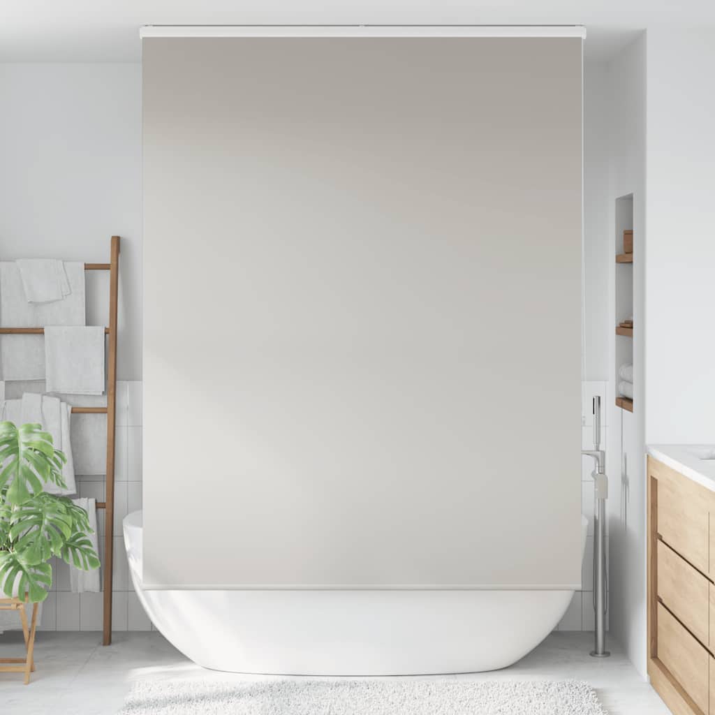 Bruserullegardin med kassette 150x240 cm Stofbredde 146 cm