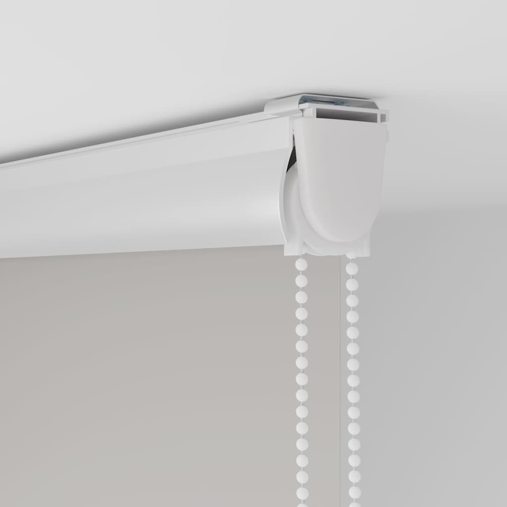 Bruserullegardin med kassette 150x240 cm Stofbredde 146 cm