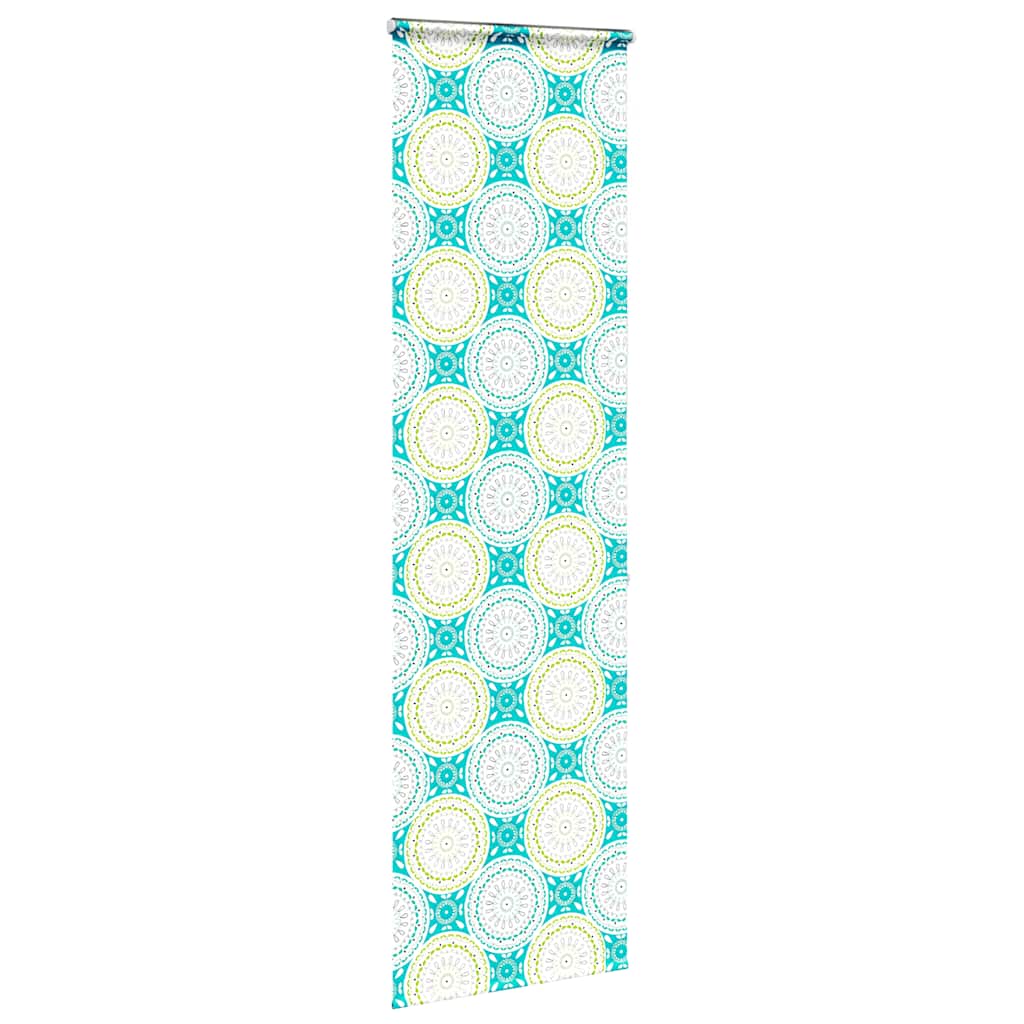 Bruserullegardin med kassette 60x240 cm Stofbredde 56 cm