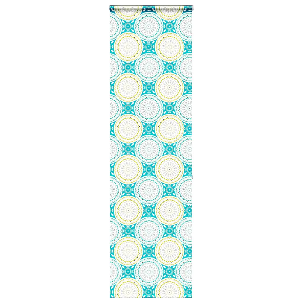 Bruserullegardin med kassette 70x240 cm Stofbredde 66 cm