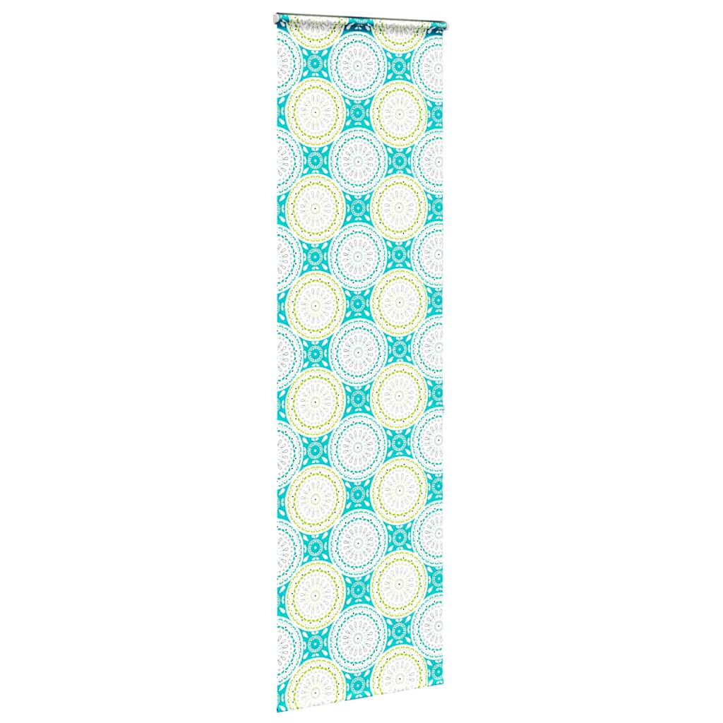 Bruserullegardin med kassette 70x240 cm Stofbredde 66 cm