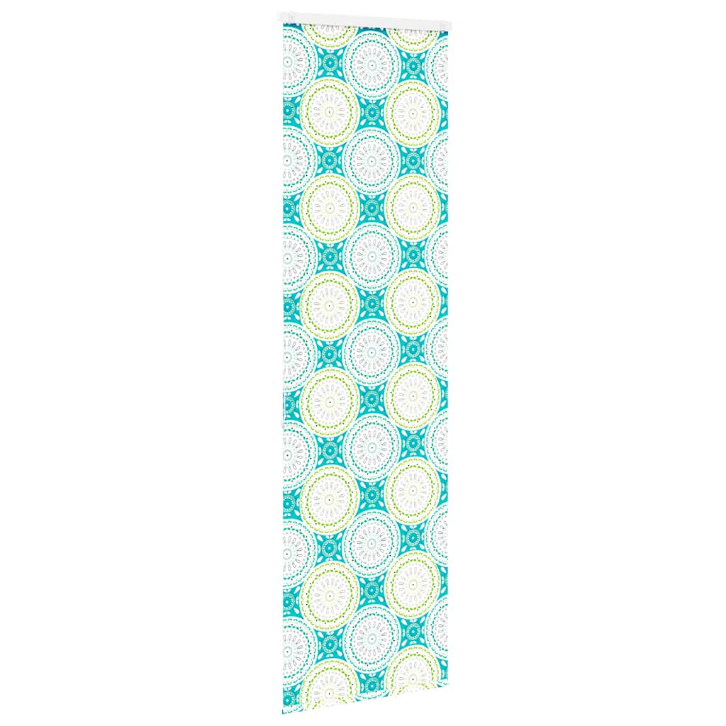 Bruserullegardin med kassette 70x240 cm Stofbredde 66 cm