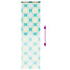 Bruserullegardin med kassette 70x240 cm Stofbredde 66 cm
