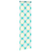 Bruserullegardin med kassette 80x240 cm Stofbredde 76 cm
