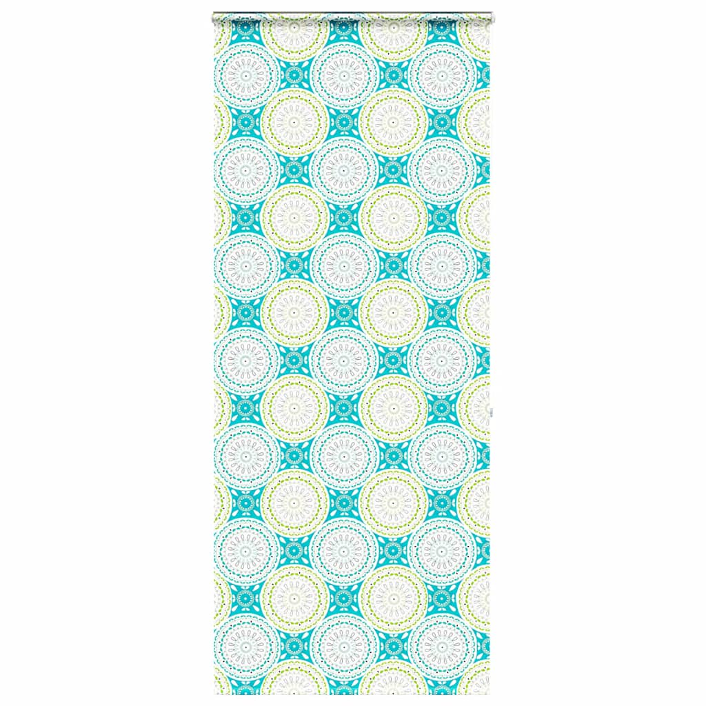 Bruserullegardin med kassette 100x240 cm Stofbredde 96 cm