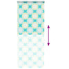 Bruserullegardin med kassette 100x240 cm Stofbredde 96 cm