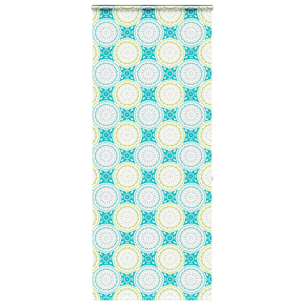 Bruserullegardin med kassette 110x240 cm Stofbredde 106 cm