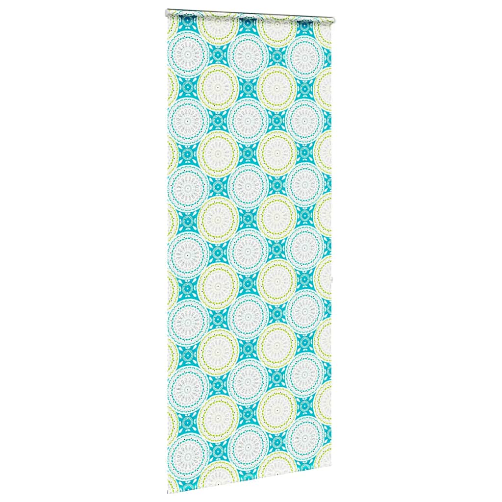 Bruserullegardin med kassette 110x240 cm Stofbredde 106 cm