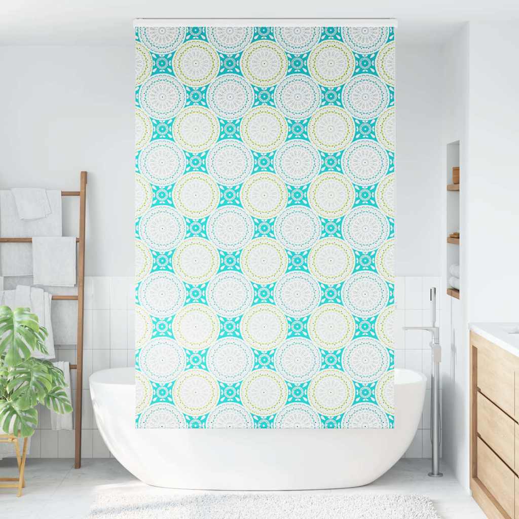Bruserullegardin med kassette 120x240 cm Stofbredde 116 cm